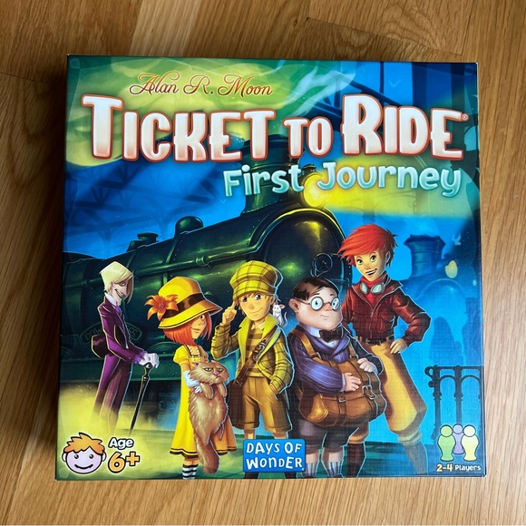 Ticket to Ride First Journey LIKE NEW!! - Picture 1 of 3